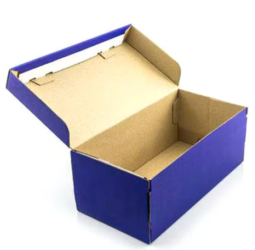 Custom printed cardboard paper shoe boxes with custom logo small carton box